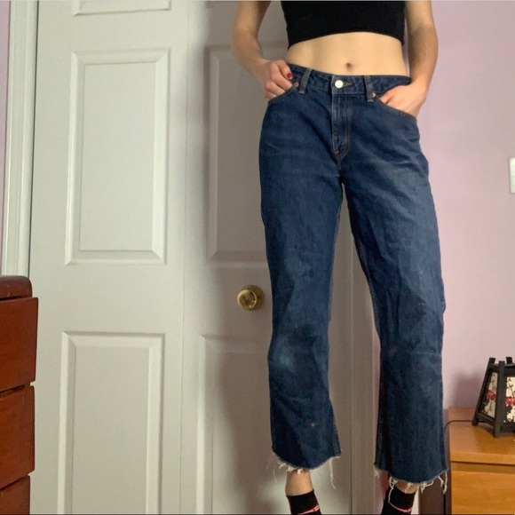Levi’s wide leg cut off jean -medium - Picture 5 of 6
